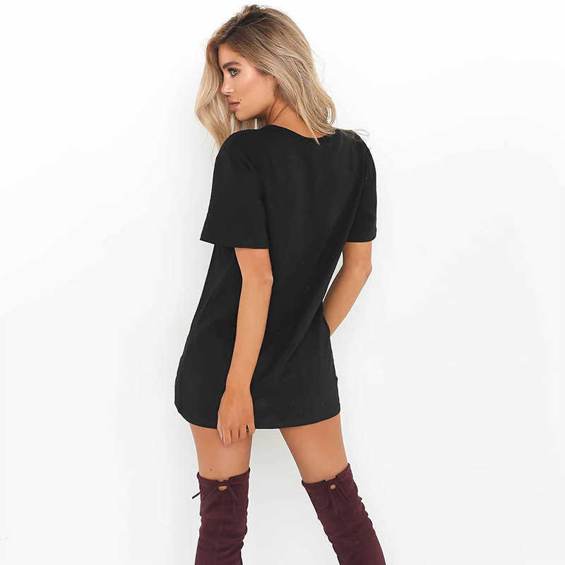 Casual Dresses Summer Solid V Neck Cut Out Short Sleeve Mini Dress Z0612