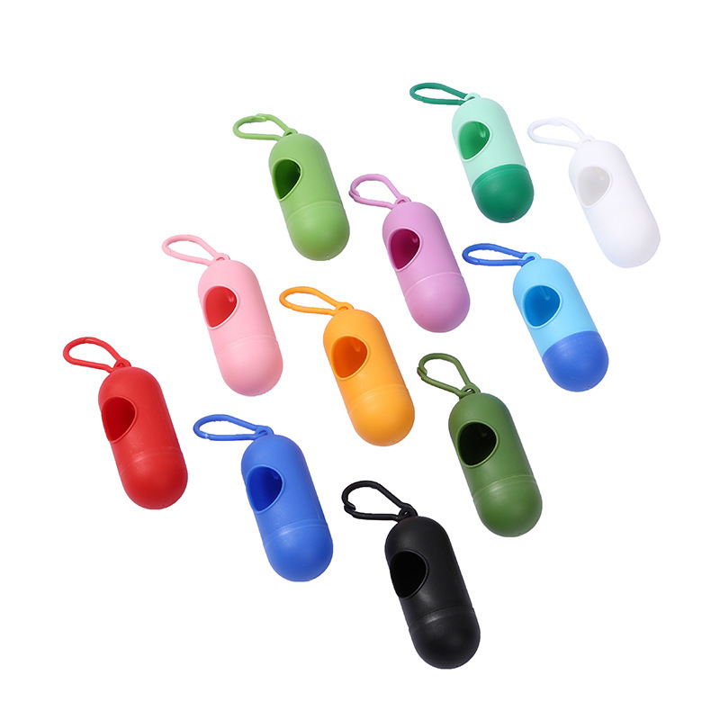 Halloween Pet toilet collector, pills, garbage box, convenient capsule type, pet Bin bag dispenser, customized cleaning supplies