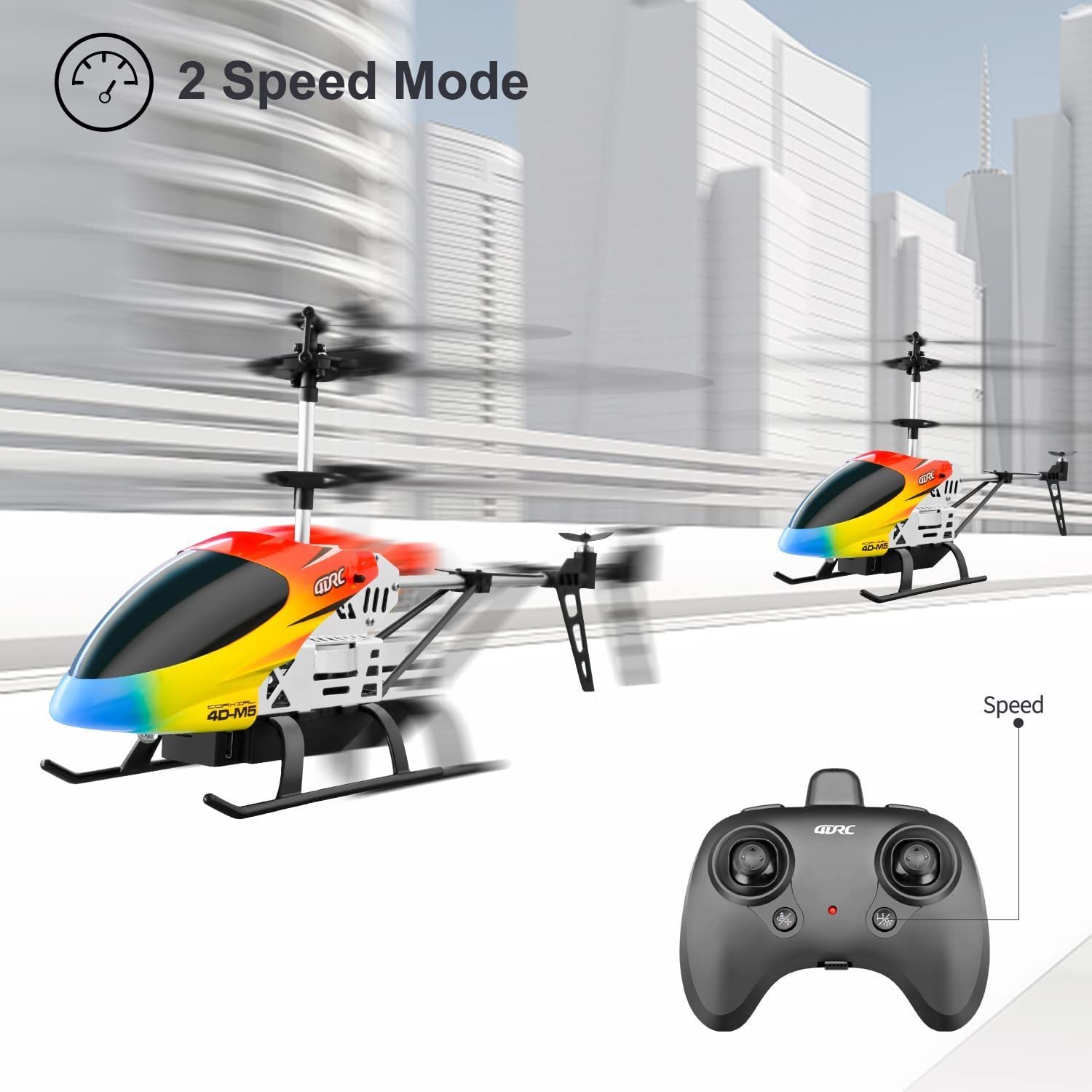 ElectricRC Aircraft M5 Remote Control Helicopter Altitude Hold 35 Channel RC Helicopters with Gyro and LED Light Durable Airplane Drone Toy Gift 23061