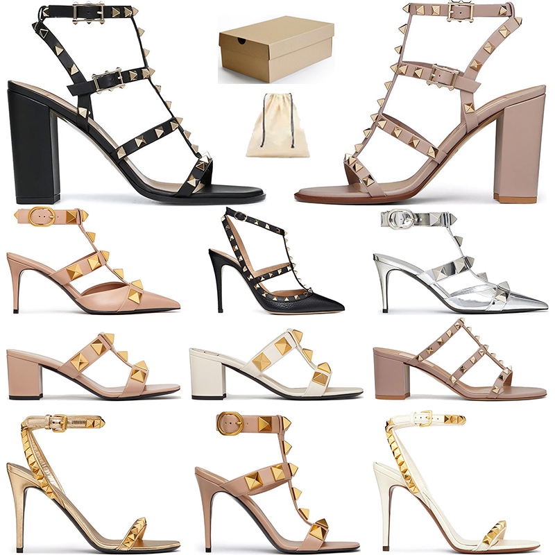With Box Designer VT Sandal Women Designers high heel Dress Sunmmer Patent Shoes Ankle Strap Roman Stud sandal Rivets black stile size 36-42, 33
With Box Designer VT Sandal Women Designers high heel Dress Sunmmer Patent Shoes Ankle Strap Roman Stud sandal Rivets black stile size 36-42, 33