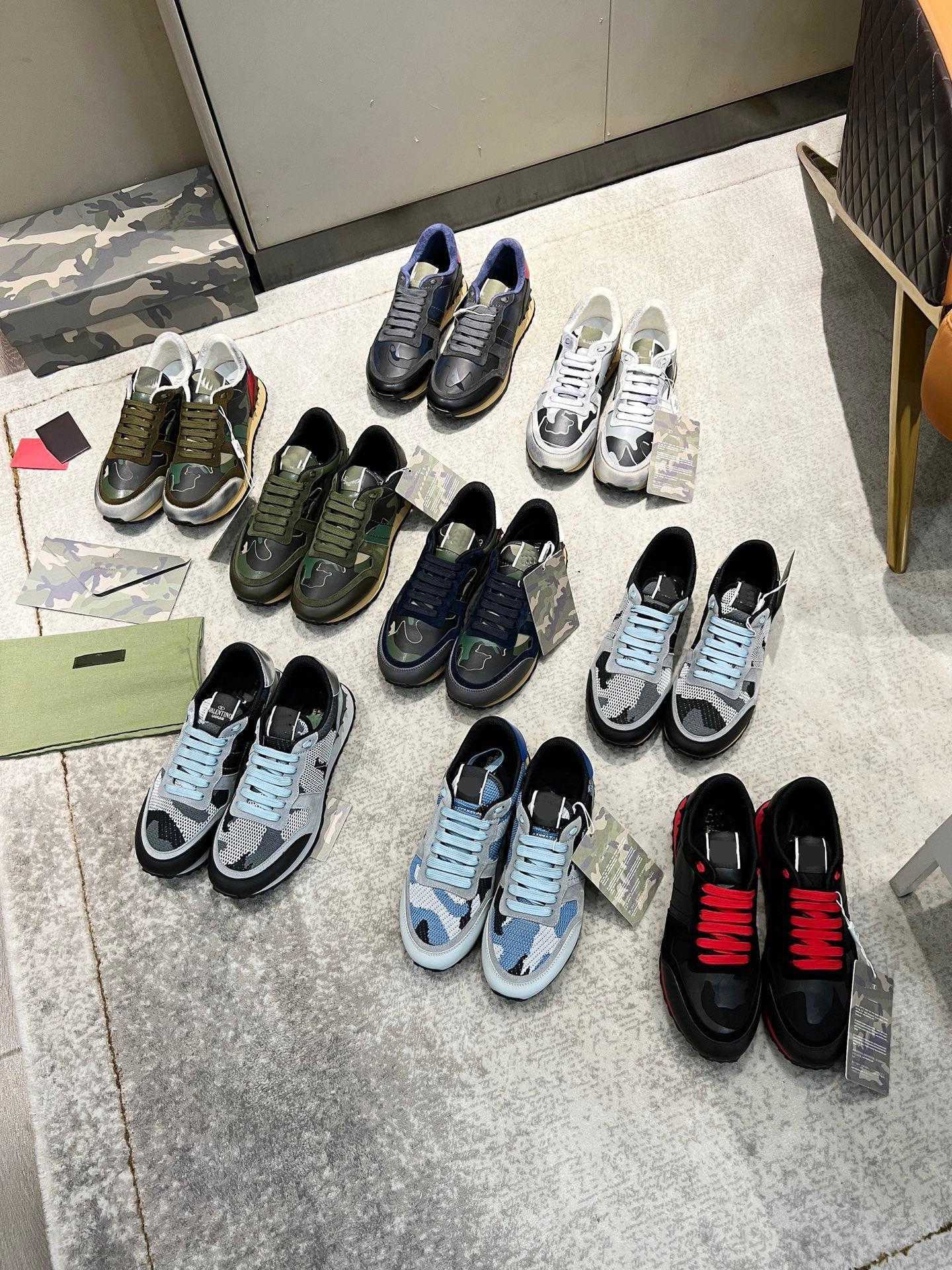 Shoes Suede valentinoitys Mesh Camouflage Casual Sneaker Studded Flats Women Camo Designer Leather Men Trainers Rivet Rockru K3RU, Color 11
Shoes Suede valentinoitys Mesh Camouflage Casual Sneaker Studded Flats Women Camo Designer Leather Men Trainers Rivet Rockru K3RU, Color 11