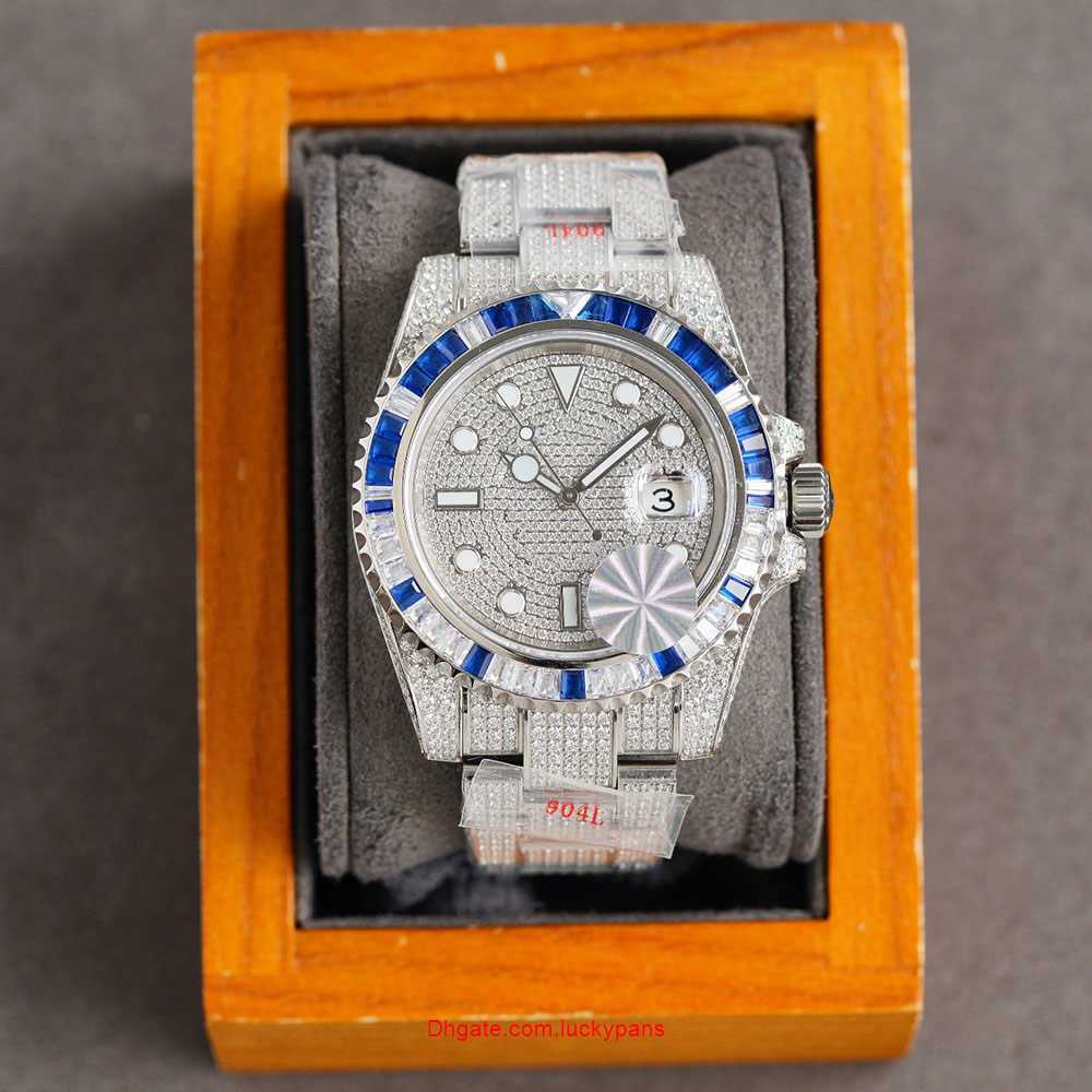 Designer R olaxs Watches Full Diamond Mens Watch Automatic Mechanical Sapphire 41mm Business Wristwatch Waterproof Carefully Crafted Montre de Luxe KO1K
Designer R olaxs Watches Full Diamond Mens Watch Automatic Mechanical Sapphire 41mm Business Wristwatch Waterproof Carefully Crafted Montre de Luxe KO1K