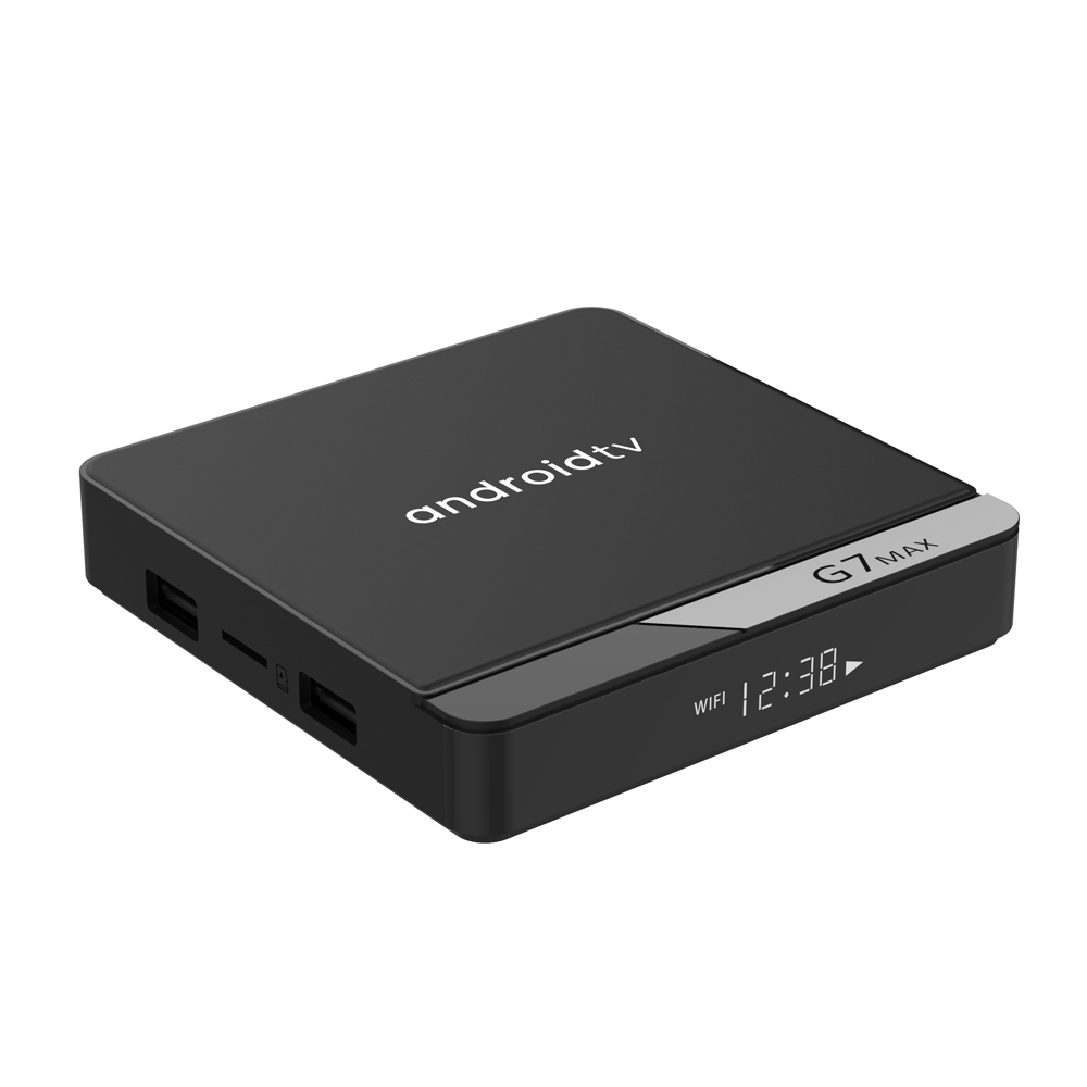 New G7 max Android 11 OS ATV Box 4+64gb Amlogic S905x4 Chip 1000lan Smart TV Box with Voice Remote TV Box
