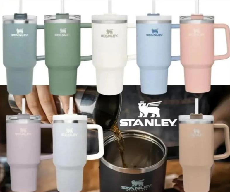 40oz with Stanley silvery logo Mugs Tumblers With Handle Insulated Tumbler with white Lids Straw Stainless Steel Coffee Tumbler2042423
40oz with Stanley silvery logo Mugs Tumblers With Handle Insulated Tumbler with white Lids Straw Stainless Steel Coffee Tumbler2042423