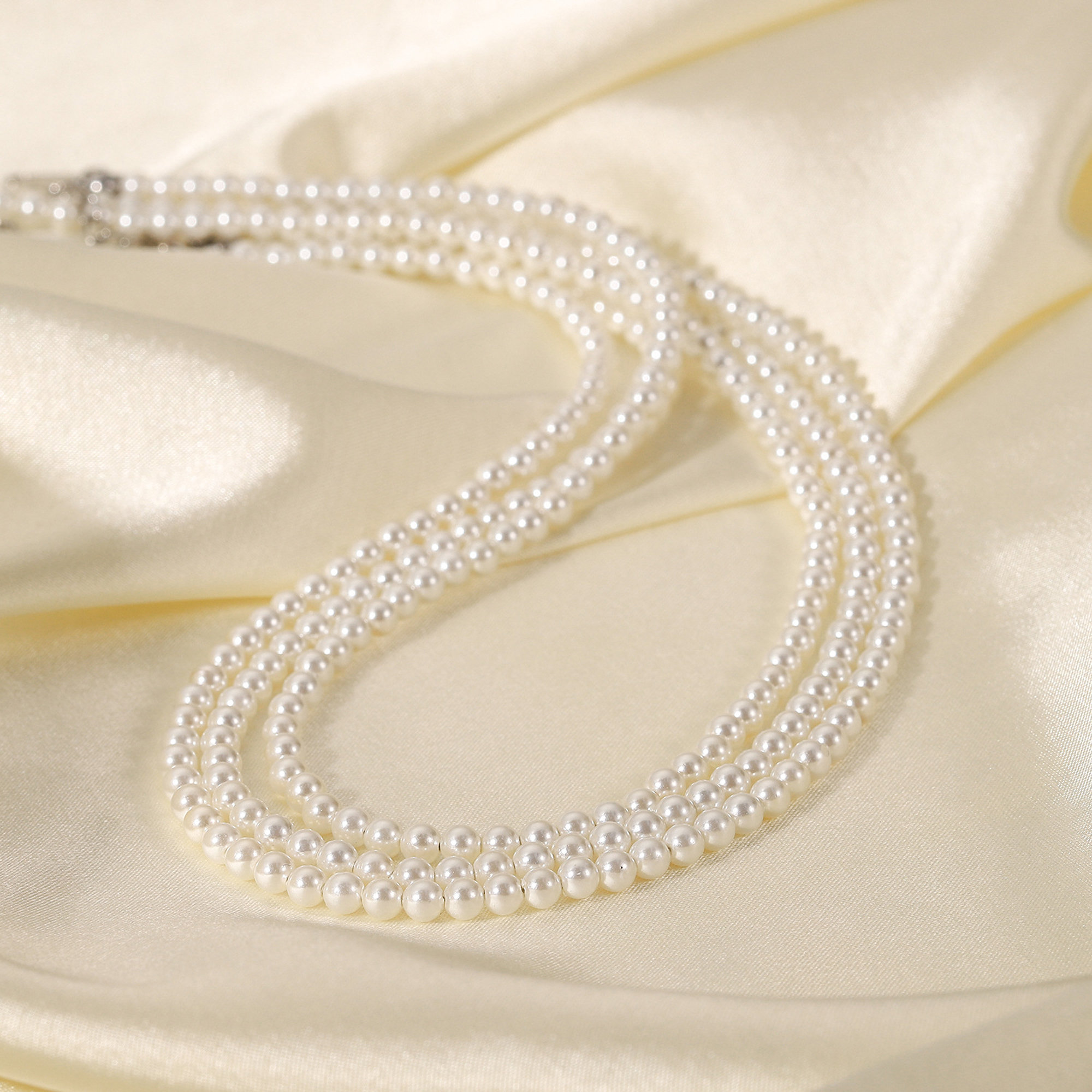 Minimalist Freshwater Pearl Necklace Unisex Jewelry Trend with Stainless Steel Material Gift For Friend Wholesale Dropshipping Free Shipping Reduce Sh
