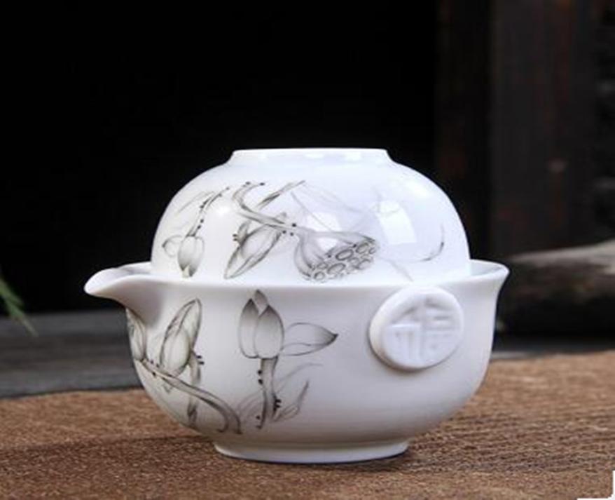 Ceramic Tea Set Include 1 Pot 1 Cup Elegant Gaiwan Beautiful And Easy Teapot Kettle Blue And White Porcelain Teapot Preference9892455
Ceramic Tea Set Include 1 Pot 1 Cup Elegant Gaiwan Beautiful And Easy Teapot Kettle Blue And White Porcelain Teapot Preference9892455