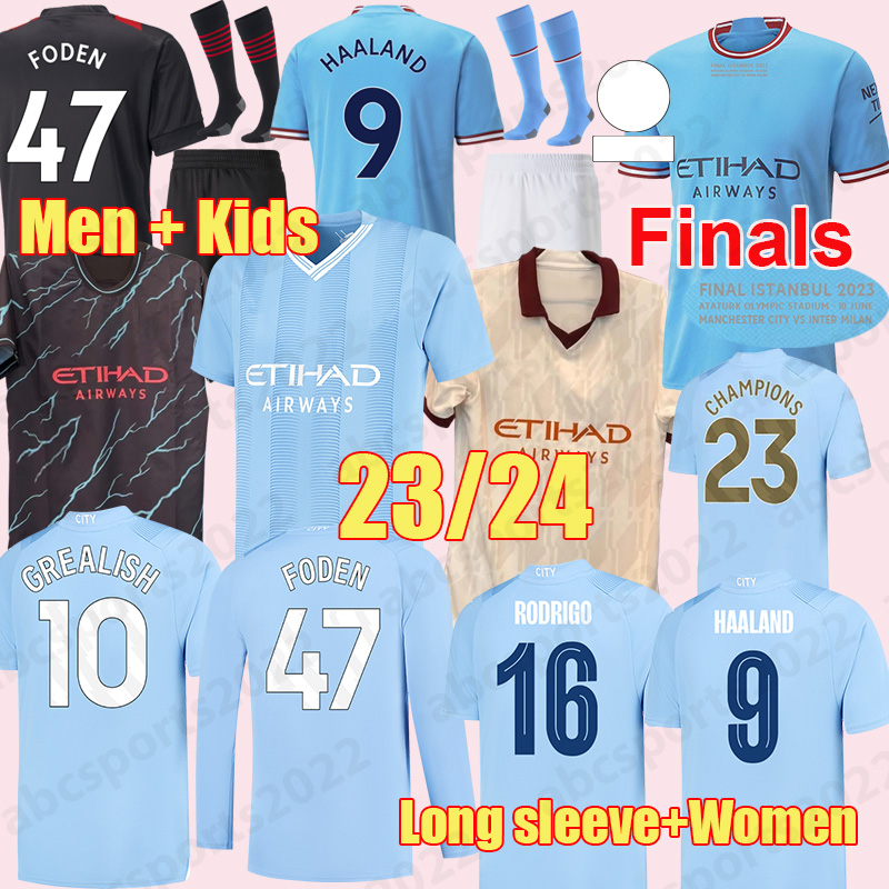 HAALAND soccer jerseyS 23 24 DE BRUYNE Player MANS CITIES Women YTIC MANCHESTERS CITYES MAHREZ blue moon long sleeve 22 23 Finals FODEN football shirts men kids Kit, 23 24 home league
HAALAND soccer jerseyS 23 24 DE BRUYNE Player MANS CITIES Women YTIC MANCHESTERS CITYES MAHREZ blue moon long sleeve 22 23 Finals FODEN football shirts men kids Kit, 23 24 home league