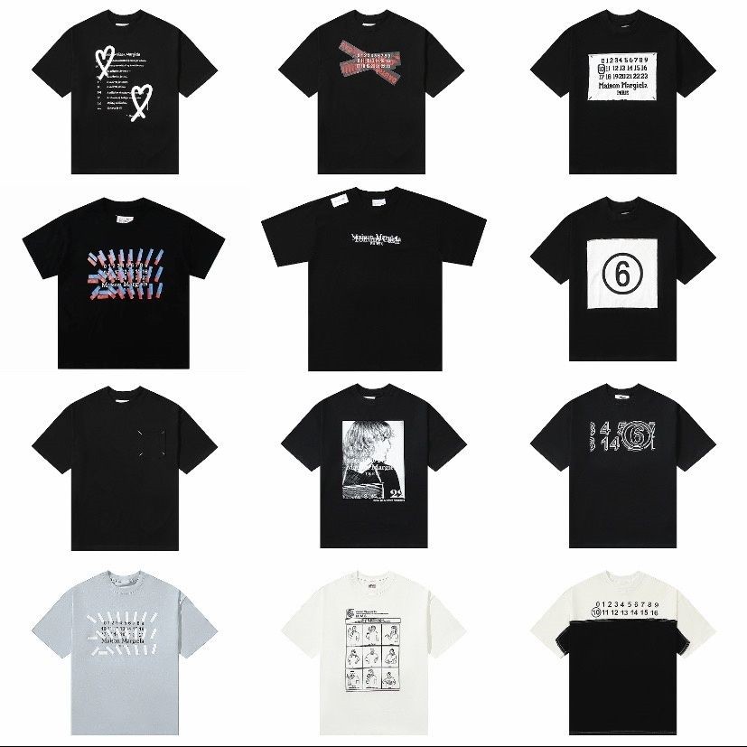 Designer Men's Women T shirt Maison Men Tshirts Men T shirts Causal With letter printing loose T-shirt Breathable Cotton Margiela men shirts Short Sleeve, 18 
Designer Men's Women T shirt Maison Men Tshirts Men T shirts Causal With letter printing loose T-shirt Breathable Cotton Margiela men shirts Short Sleeve, 18