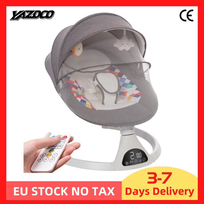 Electric Baby Swing Baby Lounger Chaise Longue for Baby Resting Chair Rocking Chair with Bluetooth Music Remote Control Baby Cot
Electric Baby Swing Baby Lounger Chaise Longue for Baby Resting Chair Rocking Chair with Bluetooth Music Remote Control Baby Cot