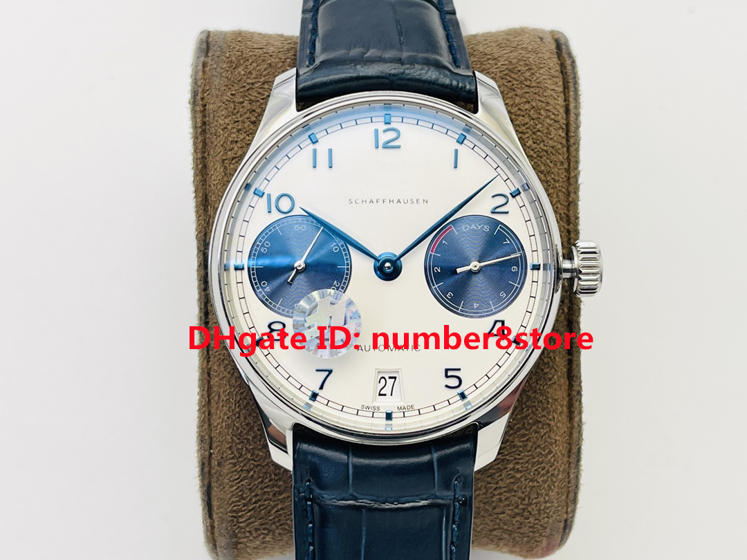 ZF Factory IW500715 Designer Mens Watch Swiss 52010 Automatic Mechanical 42mm Casual Wristwatch Sapphire Crystal Power Reserve 72 hours Water Resistant
ZF Factory IW500715 Designer Mens Watch Swiss 52010 Automatic Mechanical 42mm Casual Wristwatch Sapphire Crystal Power Reserve 72 hours Water Resistant
