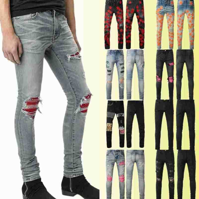 Black ripped jeans miri designer jeans Motorcycle Trendy Ripped patchwork hole Size 30-40 Streetwear all year round slim legged jeansIFZR, No.37
Black ripped jeans miri designer jeans Motorcycle Trendy Ripped patchwork hole Size 30-40 Streetwear all year round slim legged jeansIFZR, No.37