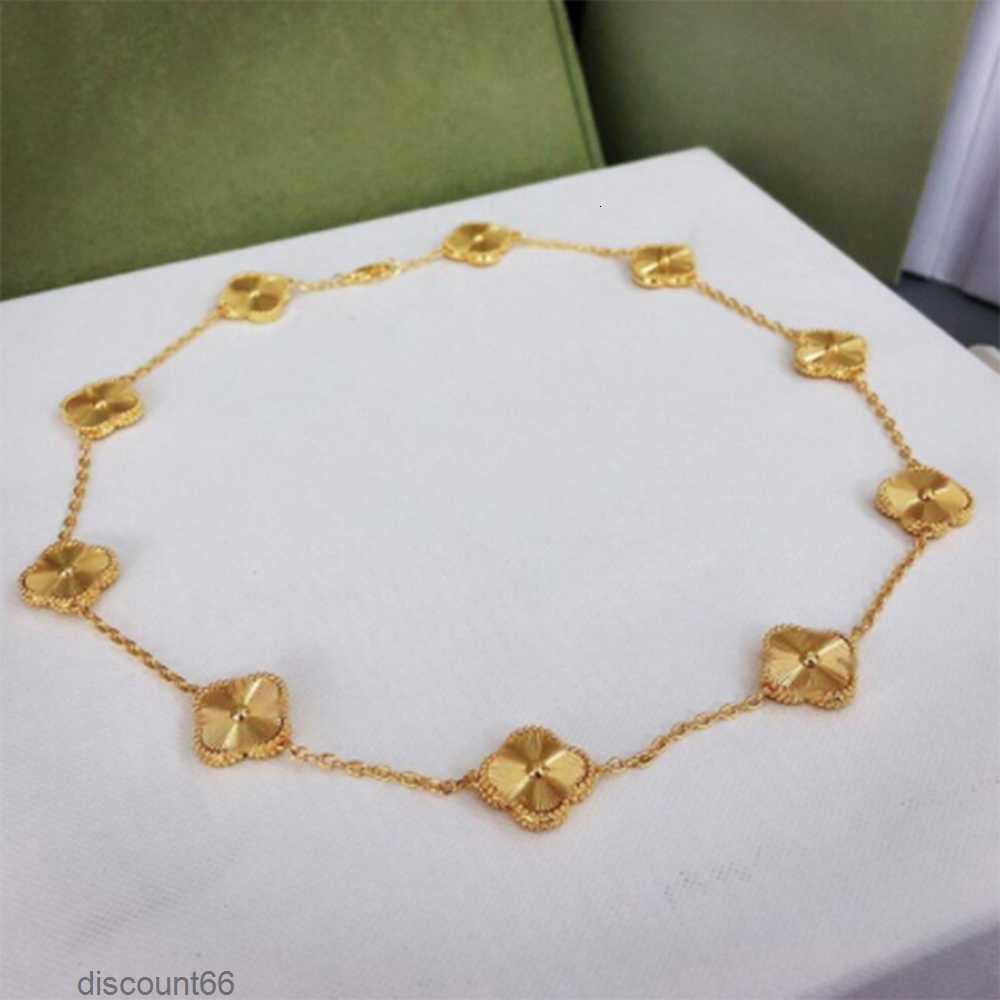 18K Fashion Classic Agate Four Leaf Clover Necklace Long Ten 10 Flowers Pendant Mother-of-Pearl for Women Girl Valentine's Mother's DesignerBXFG
18K Fashion Classic Agate Four Leaf Clover Necklace Long Ten 10 Flowers Pendant Mother-of-Pearl for Women Girl Valentine's Mother's DesignerBXFG