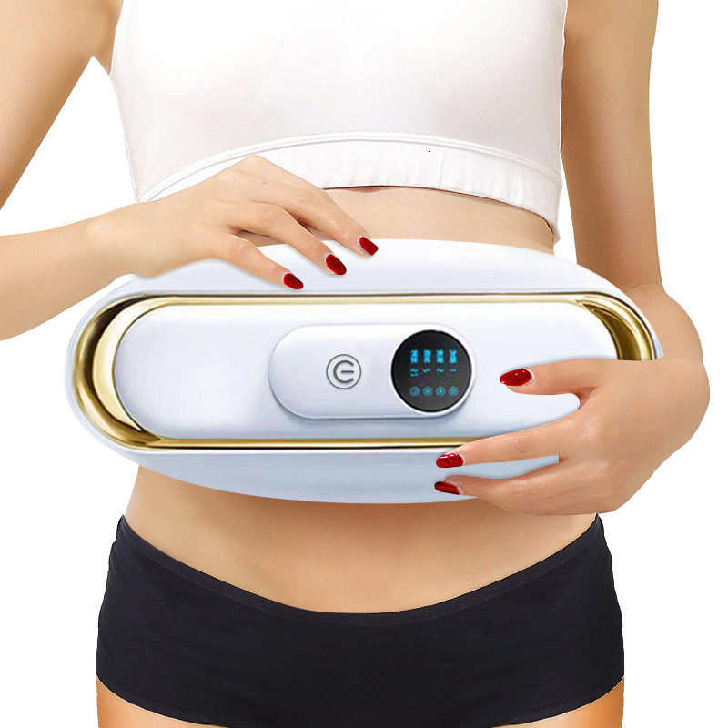 Slimming Belt Body Shaping Massager Warm Abdominal Massage Electric Losing Weight Belly Slimming Belt Fat Burning Instrument Back Massager 230614
