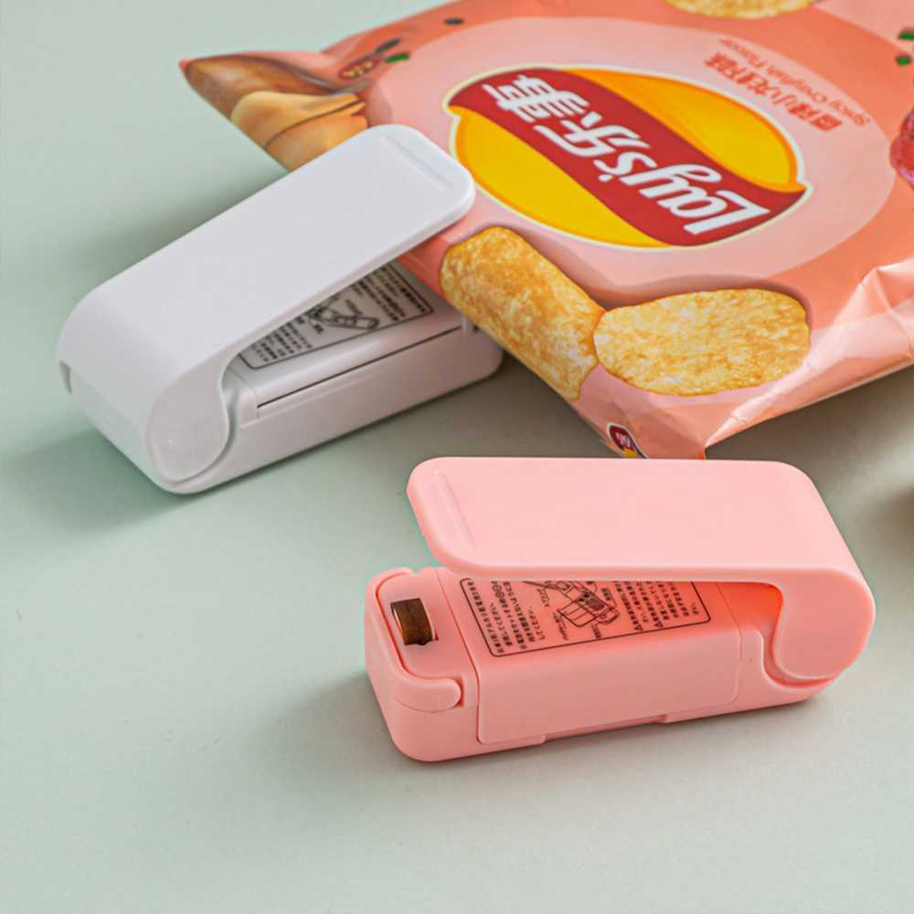 Update Mini Heat Seag Hine Package Bags Thermal Plastic Food Bag Closure Portable Sealer Packing Kitchen Gadgets