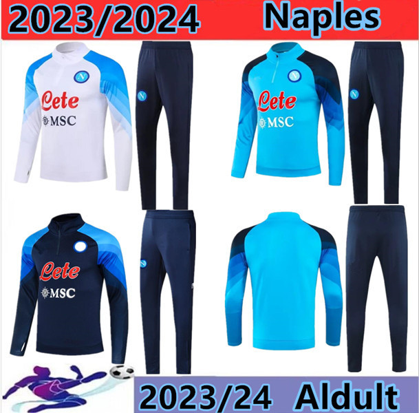 23/24 Napoli TrackSuit soccer jersey football kit 2023 SSC Naples AE7 D10S Hommes training suit wear Formation tuta Chandal Squitude Jogging, White
23/24 Napoli TrackSuit soccer jersey football kit 2023 SSC Naples AE7 D10S Hommes training suit wear Formation tuta Chandal Squitude Jogging, White