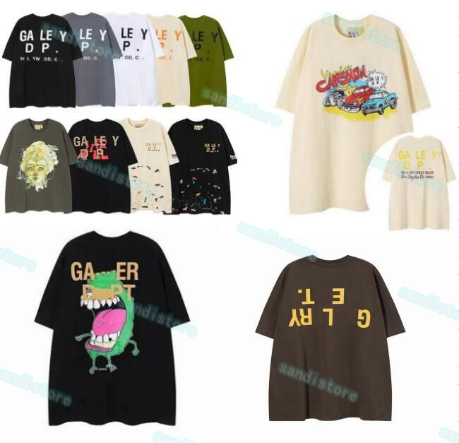 2023 Women&Men's T-shirts Designer Galleries Depts Shirt Alphabet Print Trendy Trend Basic Casual Fashion Loose Short T-shirt Half Sleeve TeeS Black White And Beige, A11111
2023 Women&Men's T-shirts Designer Galleries Depts Shirt Alphabet Print Trendy Trend Basic Casual Fashion Loose Short T-shirt Half Sleeve TeeS Black White And Beige, A11111