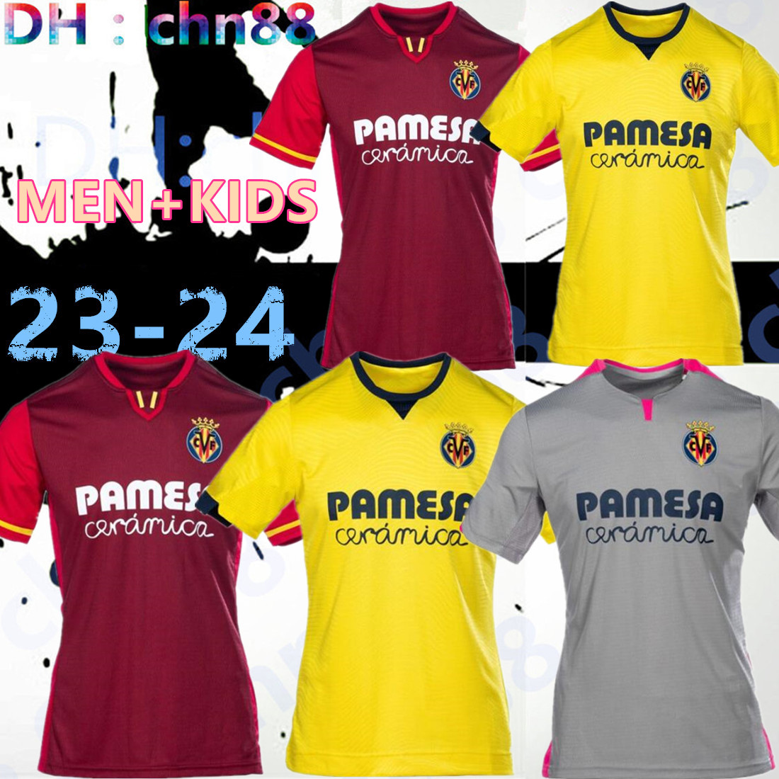 23 24 Villarreal CF soccer jerseys 2023 Centenary Danjuma PAU GERARD PACO ALCACER CHUKWUEZE CAMISETA DIA A.PEDRAZA YEREMI FOYTH 100th Men kids kit Football Shirts, 23-24 away
23 24 Villarreal CF soccer jerseys 2023 Centenary Danjuma PAU GERARD PACO ALCACER CHUKWUEZE CAMISETA DIA A.PEDRAZA YEREMI FOYTH 100th Men kids kit Football Shirts, 23-24 away