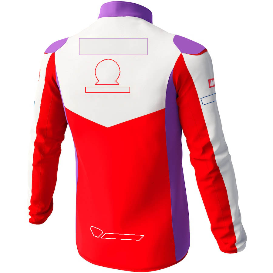 Moto Racing Team 2023 Softshell New Motocross Full Zip Windbreaker Autumn Winter Motorcycle Warm Windproof Jacket free shipping