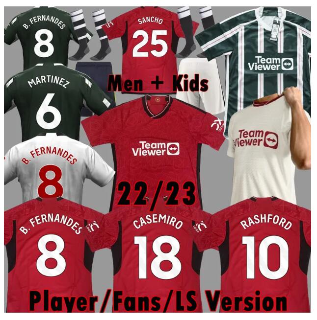 Man UTD 22 23 24 Sancho Manchester Soccer Jerseys 2023 2024 United Man CASEMIRO MARTINEZ ANTONY B. FERNANDES WEGHORST Rashford football Lingard Cavani AlDult men Kit
Man UTD 22 23 24 Sancho Manchester Soccer Jerseys 2023 2024 United Man CASEMIRO MARTINEZ ANTONY B. FERNANDES WEGHORST Rashford football Lingard Cavani AlDult men Kit