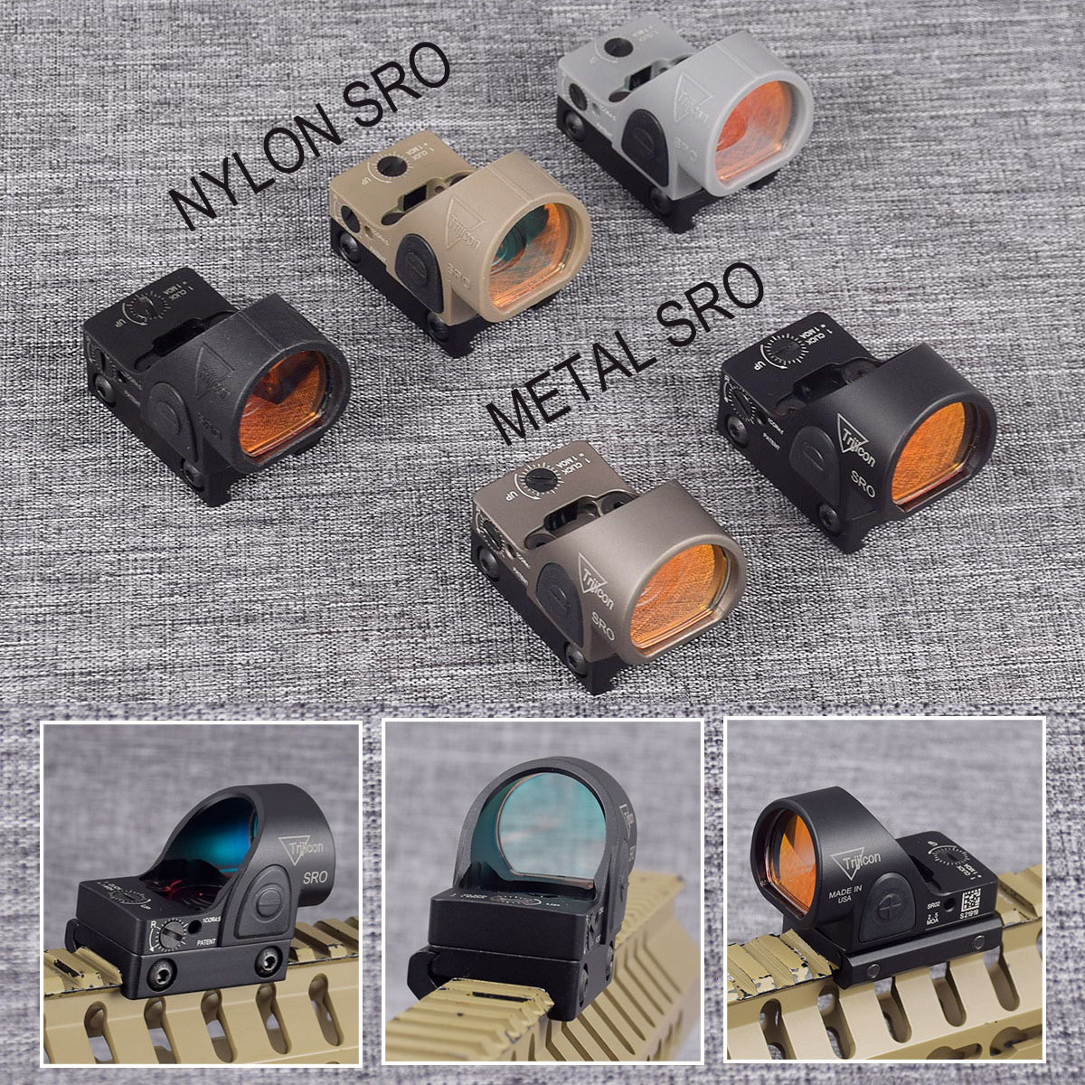 Scope Mounts Accessories Tactical Trijicon RMR SRO Red Dot Sight Collimator Rifle Reflex Optics Riflescope Fit Airsoft Weapons 20mm Rail Hunting 230613
Scope Mounts Accessories Tactical Trijicon RMR SRO Red Dot Sight Collimator Rifle Reflex Optics Riflescope Fit Airsoft Weapons 20mm Rail Hunting 230613