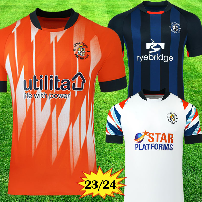 2023 2024 Luton Town Soccer Jerseys BRADLEY 22 23 24 Burke Hartson Billy Bingham Curtis Lansbury l Donaghy Berry Givens Mick Mpanzu home away third Football Shirts
2023 2024 Luton Town Soccer Jerseys BRADLEY 22 23 24 Burke Hartson Billy Bingham Curtis Lansbury l Donaghy Berry Givens Mick Mpanzu home away third Football Shirts