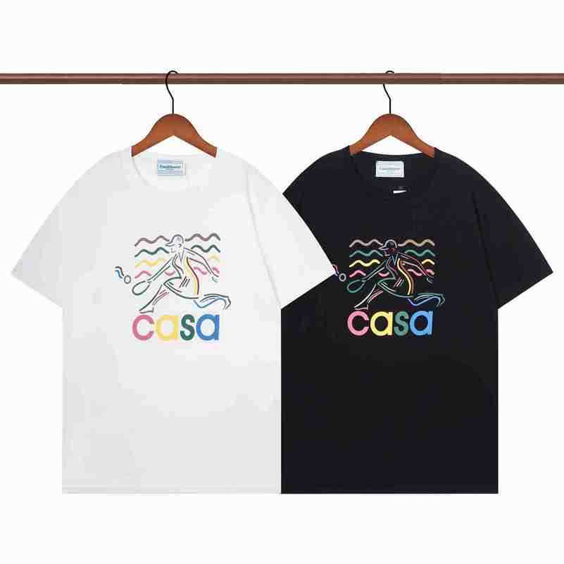 Casa t shirt Men Designer t shirts shirt wear summer round neck sweat absorbing short sleeves outdoor breathable cotton tees, Casa-4
Casa t shirt Men Designer t shirts shirt wear summer round neck sweat absorbing short sleeves outdoor breathable cotton tees, Casa-4