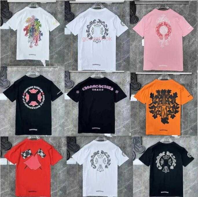 Mens Womens Classic t Shirt Heart Fashion Ch High Quality Brand Letter Sanskrit Cross Pattern Sweater T-shirts Designers Chromes Pullover Tops Cotton Tshirts 1Vfz, 31
Mens Womens Classic t Shirt Heart Fashion Ch High Quality Brand Letter Sanskrit Cross Pattern Sweater T-shirts Designers Chromes Pullover Tops Cotton Tshirts 1Vfz, 31