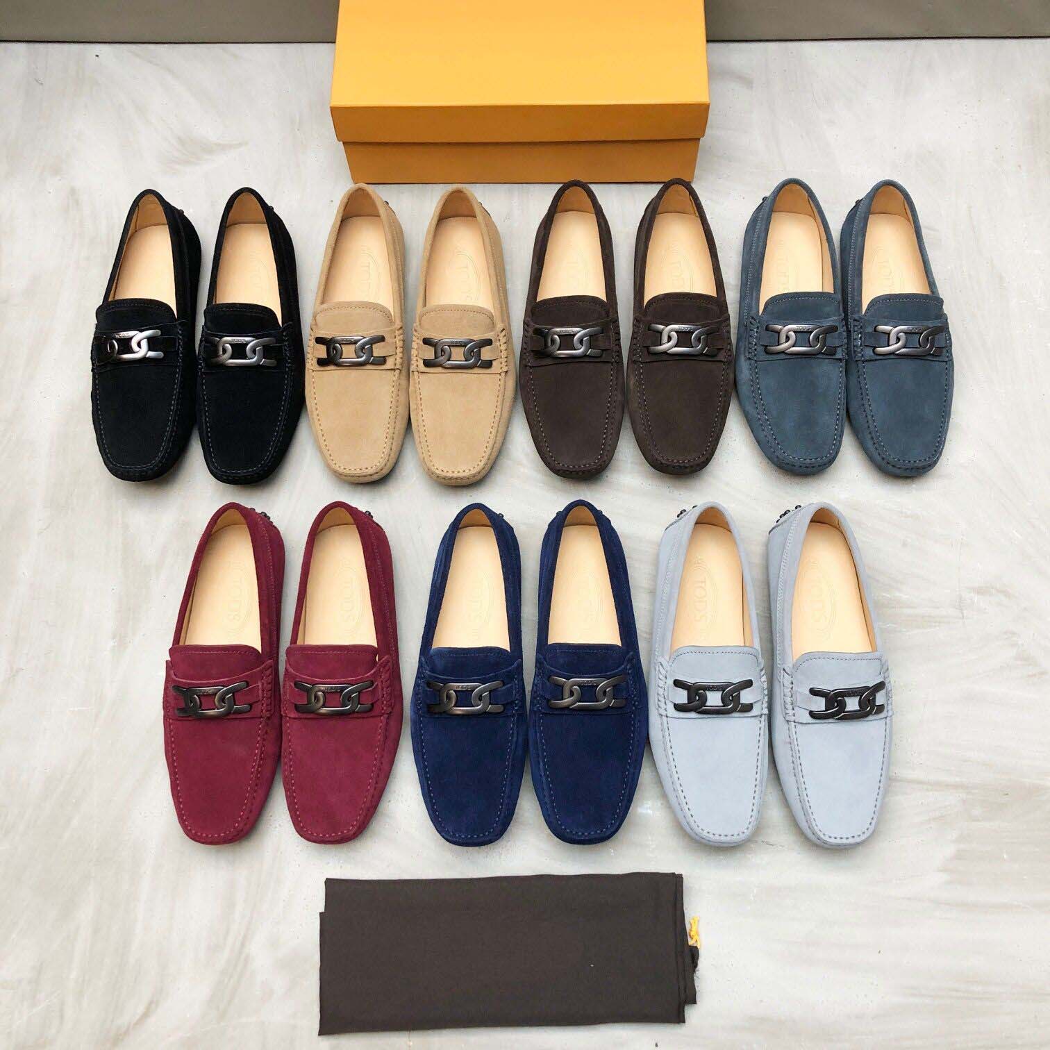 Men casual dress shoes flat tods-Embellished leather loafers Round-toe Loafers city gommino driving loafer genuine leather non-slip 38-45EU With box, 110
Men casual dress shoes flat tods-Embellished leather loafers Round-toe Loafers city gommino driving loafer genuine leather non-slip 38-45EU With box, 110