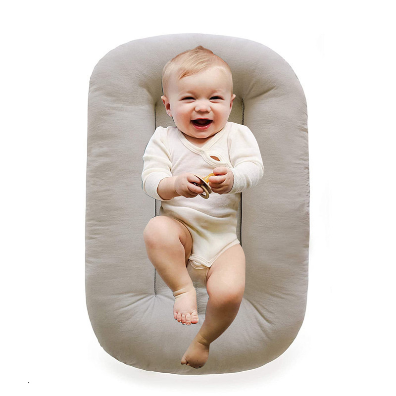 Bed Rails 75x45cm Solid Color Cotton Toddler Portable Washable Foldable Baby Boys Girls Cribs 230614