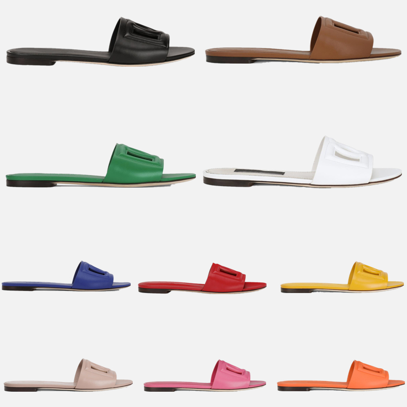 Womens Shoe Designer Luxury Slide Calfskin Slippers High Quality Fashion Leather Flat Bottom Outdoor Beach Black White Red Green Pink Yellow Blue Gold Sandals 35-42
Womens Shoe Designer Luxury Slide Calfskin Slippers High Quality Fashion Leather Flat Bottom Outdoor Beach Black White Red Green Pink Yellow Blue Gold Sandals 35-42