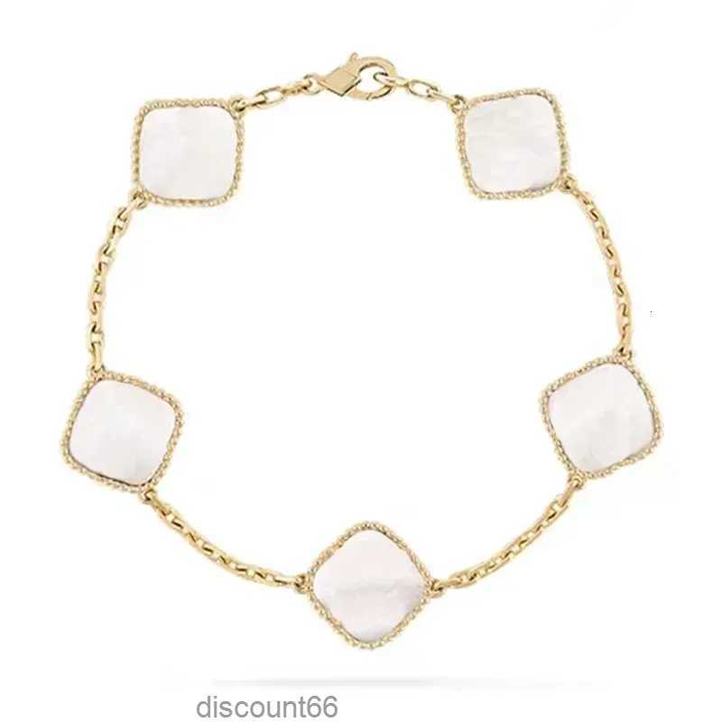 Fashion Classic 4/Four Leaf Clover Charm Bracelets 18k Shell Mother-of-Pearl Brand designer Bangle Chain for women party birthday gift jewelryVASQ
Fashion Classic 4/Four Leaf Clover Charm Bracelets 18k Shell Mother-of-Pearl Brand designer Bangle Chain for women party birthday gift jewelryVASQ
