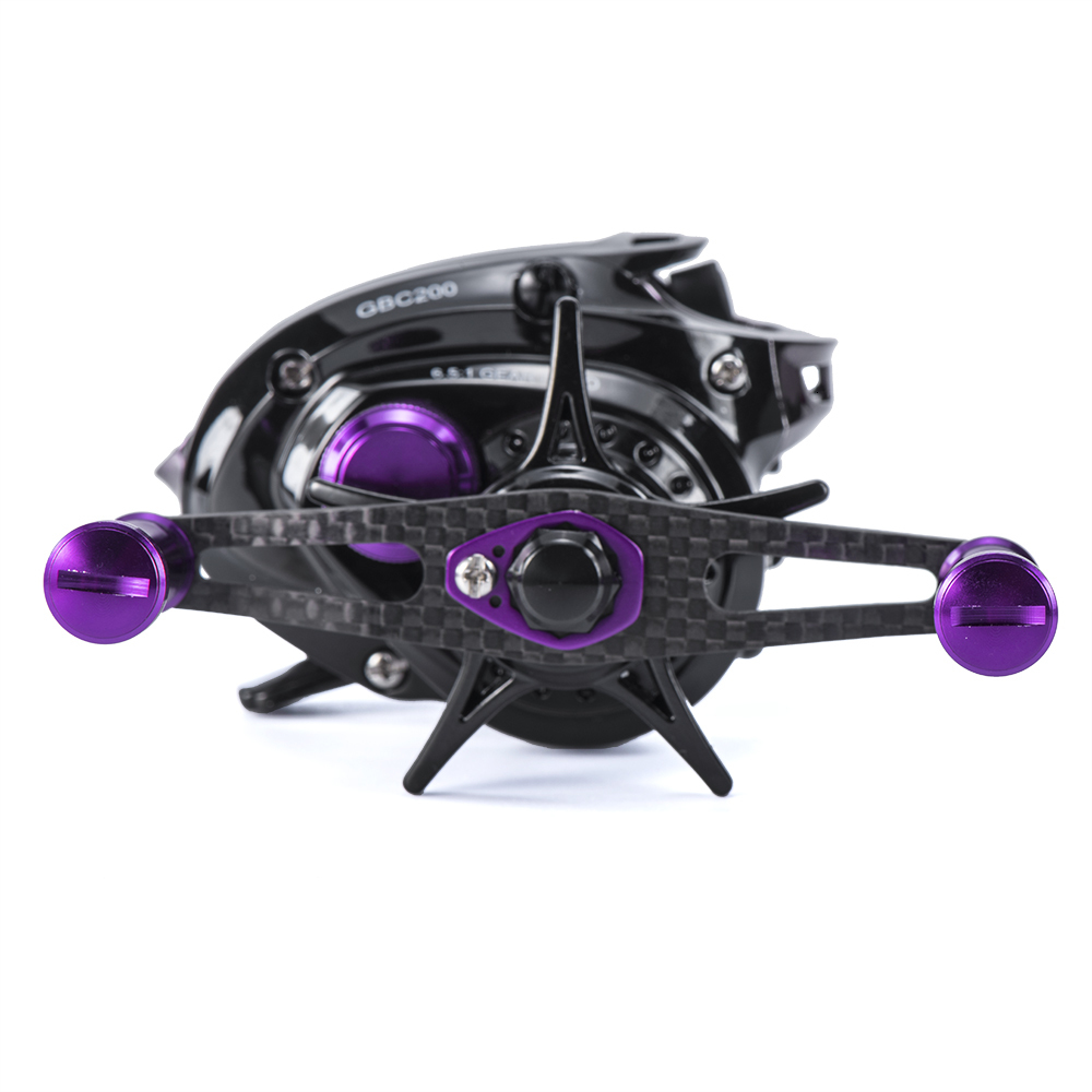 Baitcasting Reels GBC200 142g Ultralight Carbon Fiber BFS Fishing Reel Double Spool Bait Smooth Casting UL 230613
