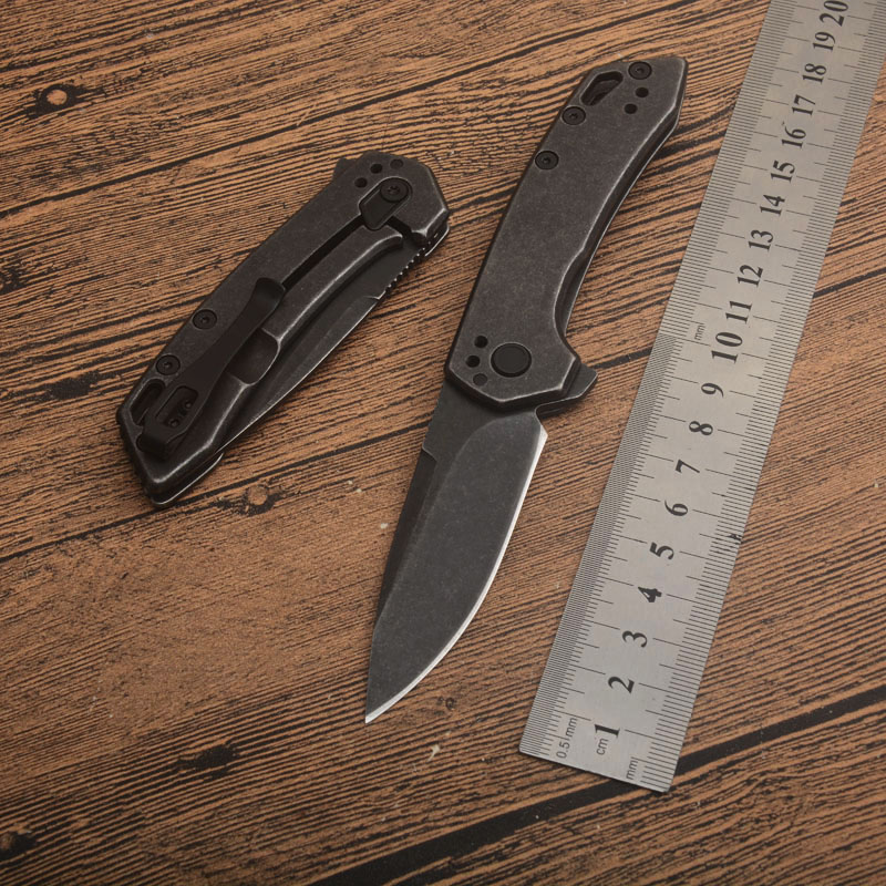 1Pcs KS5560 Assisted Open Flipper Folding Knife 8Cr13Mov Stone Wash Blade Stainless Steel Handle EDC Pocket Knives with Retail Box
1Pcs KS5560 Assisted Open Flipper Folding Knife 8Cr13Mov Stone Wash Blade Stainless Steel Handle EDC Pocket Knives with Retail Box