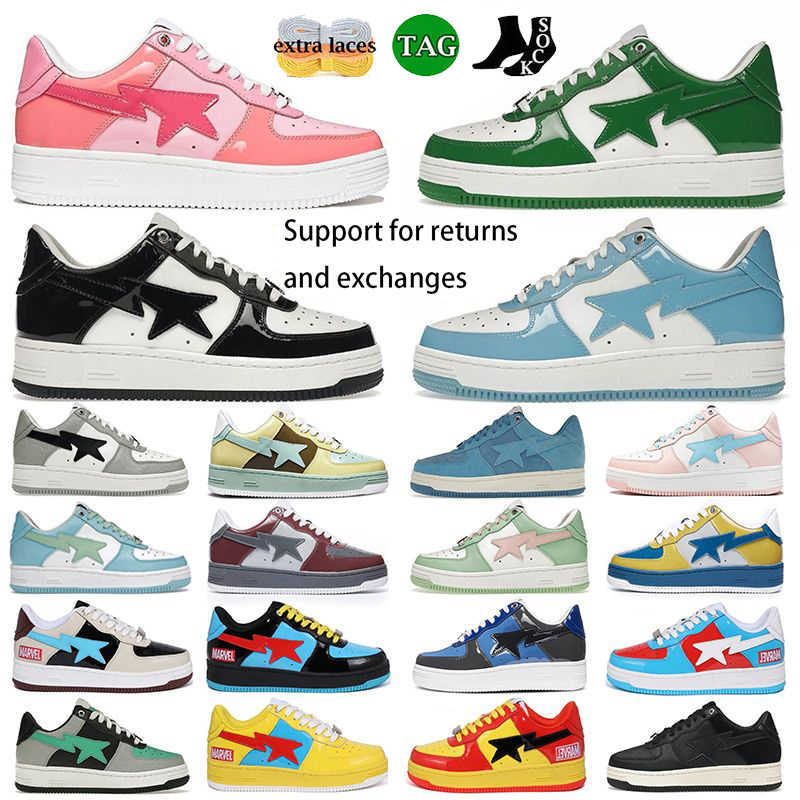 Bapesta Casual Shoes Platform Sneakers Woman Men Fashion Casual shoes Leather Sneaker Luxury Brand Black White Designer shoes, Pink
Bapesta Casual Shoes Platform Sneakers Woman Men Fashion Casual shoes Leather Sneaker Luxury Brand Black White Designer shoes, Pink