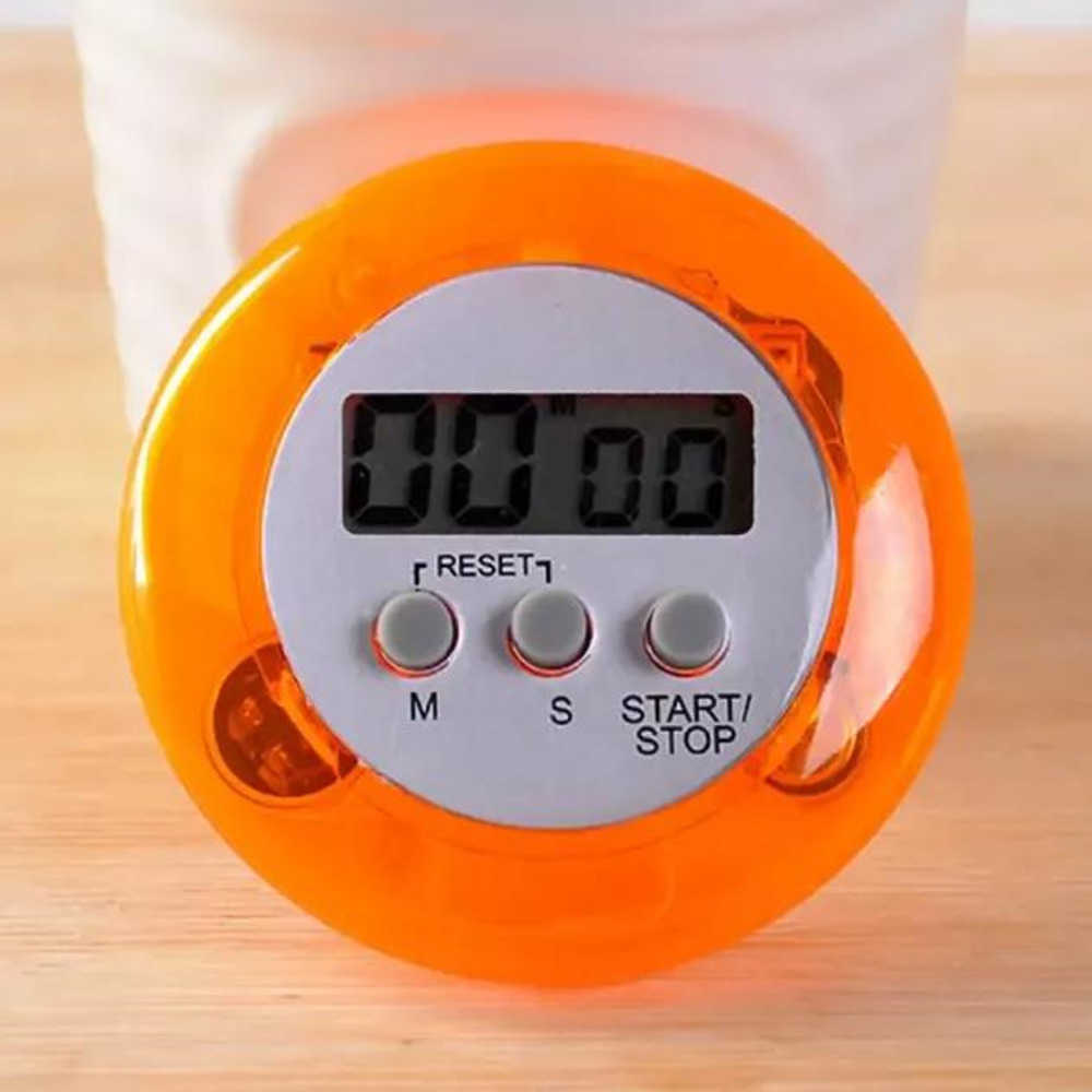 Novelty Digital Kitchen Timer Kitchen Helper Mini Digital LCD Kitchen Count Down Clip Timer Alarm Temporizador De Cocina