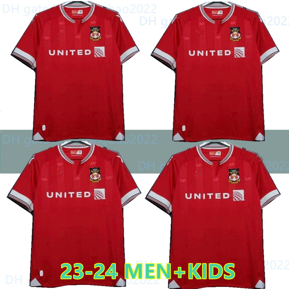 23 24 Wrexham soccer jerseys 2023 2024 S. Boden F. Takyi P. Rutherford S. Wedgbury Daniel Allsopp Billy Ashcroft football shirt MEN KIDS kits full set, 23-24 home kids
23 24 Wrexham soccer jerseys 2023 2024 S. Boden F. Takyi P. Rutherford S. Wedgbury Daniel Allsopp Billy Ashcroft football shirt MEN KIDS kits full set, 23-24 home kids