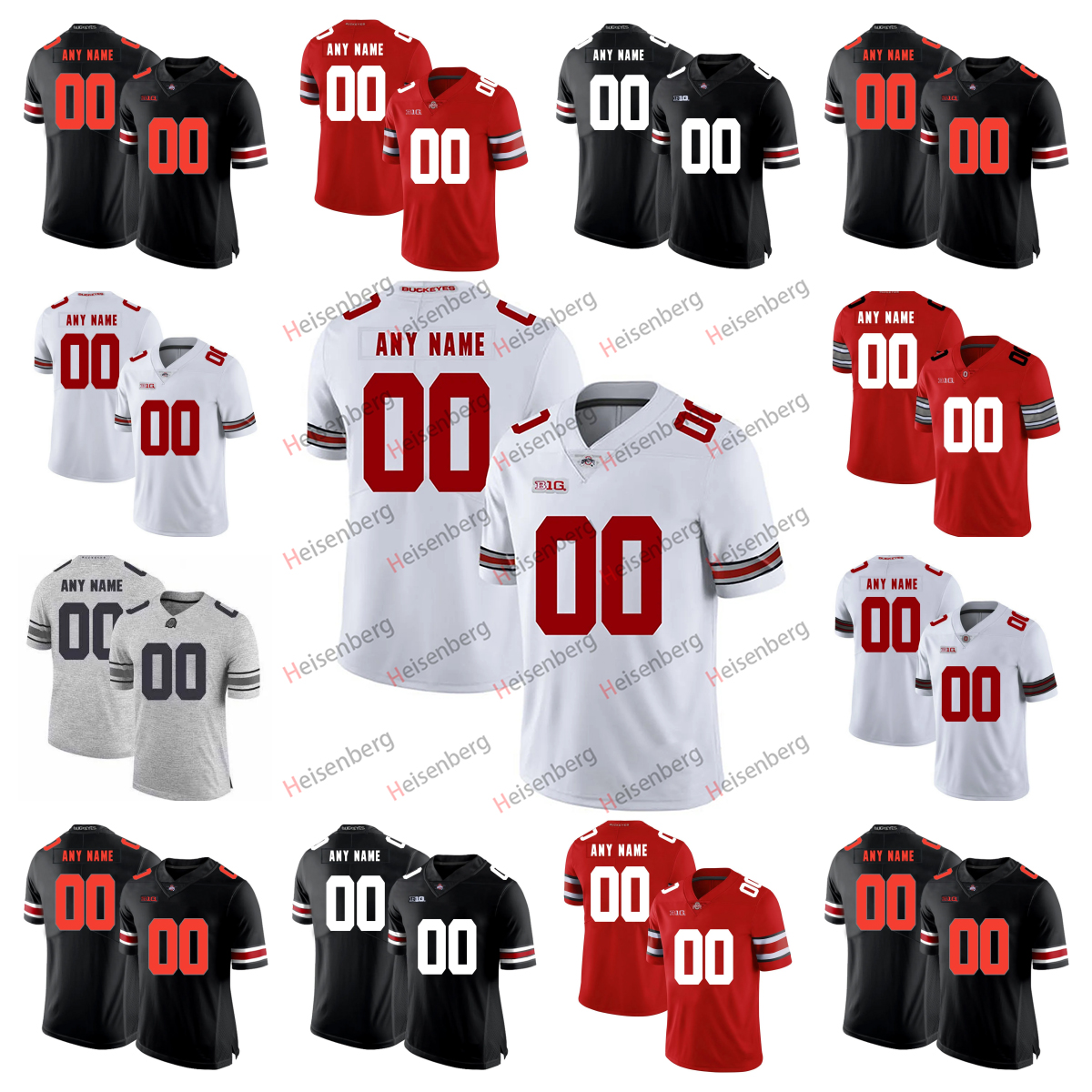 2023 NCAA Ohio State Buckeyes College Football Jerseys College C.J. Stroud Henderson Jaxon Smith-Njigba Marvin Harrison Jr. Williams Egbuka TUIMOLOAU OSU women youth, White-red-women
2023 NCAA Ohio State Buckeyes College Football Jerseys College C.J. Stroud Henderson Jaxon Smith-Njigba Marvin Harrison Jr. Williams Egbuka TUIMOLOAU OSU women youth, White-red-women