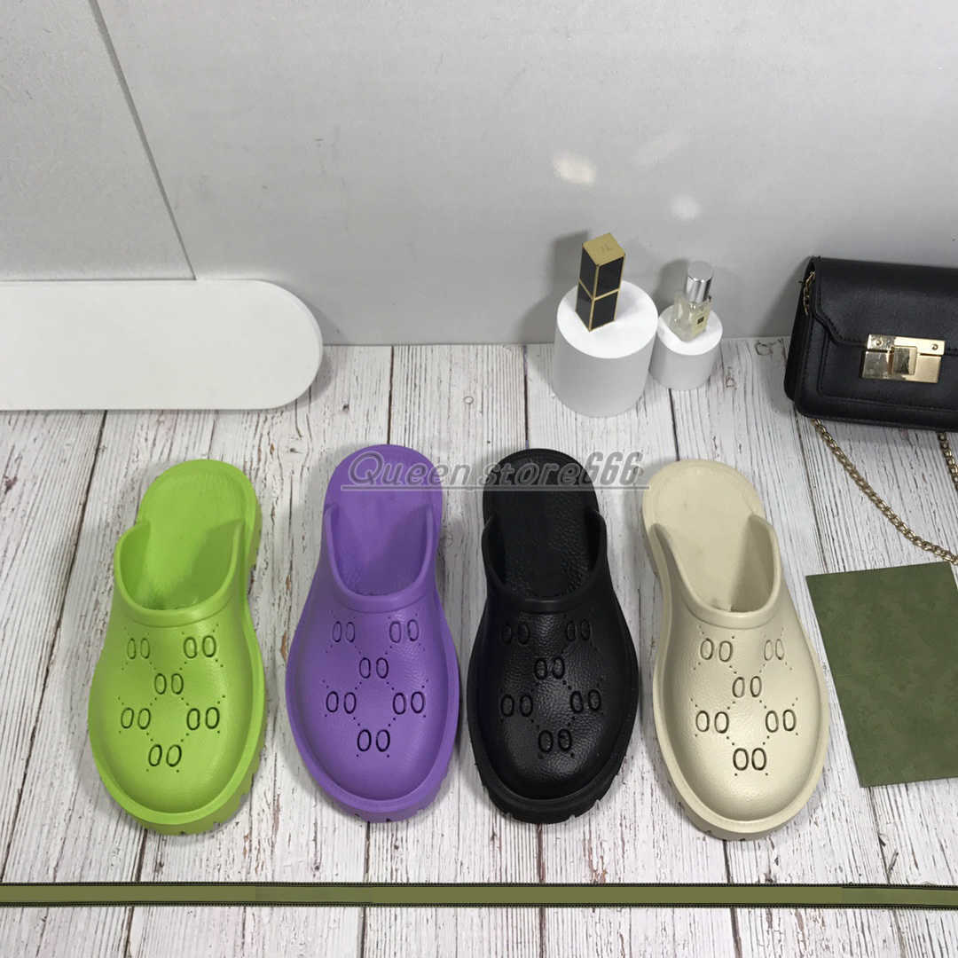 Brand Perforated Slippers Men Women Platform Designer Sandals Wedge Rubber Cut-out Slide Transparent Materials Fashion Beach Flats Shoes
Brand Perforated Slippers Men Women Platform Designer Sandals Wedge Rubber Cut-out Slide Transparent Materials Fashion Beach Flats Shoes