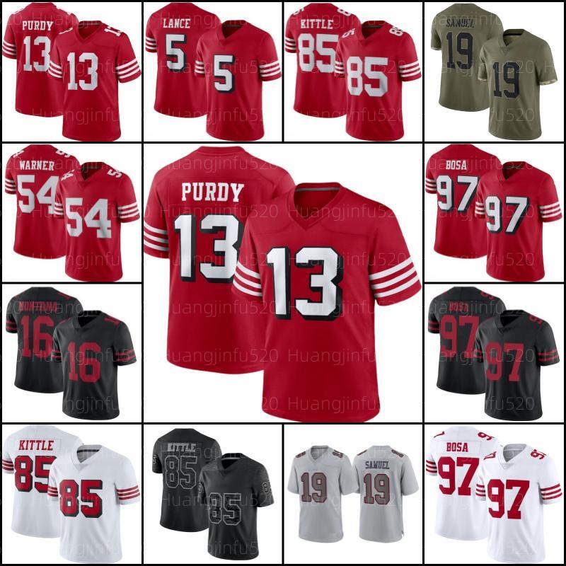 Custom NFLL Jerseys Brock Purdy 23 Christian McCaffrey 19 Deebo Samuel Football Jersey Trey Lance 97 Nick Bosa George Kittle Fred Warner Jerry Rice Montana Talanoa Hu, Men jersey
Custom NFLL Jerseys Brock Purdy 23 Christian McCaffrey 19 Deebo Samuel Football Jersey Trey Lance 97 Nick Bosa George Kittle Fred Warner Jerry Rice Montana Talanoa Hu, Men jersey