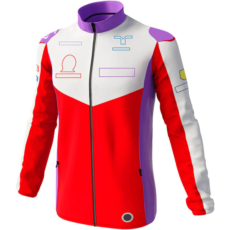 Moto Racing Team 2023 Softshell New Motocross Full Zip Windbreaker Autumn Winter Motorcycle Warm Windproof Jacket free shipping