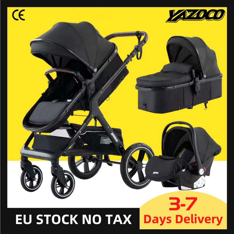 Newest Luxury Baby Stroller 3in1 Portable Travel Baby Carriage High Landscape Fold Pram Aluminum Frame Multifunctional Stroller
Newest Luxury Baby Stroller 3in1 Portable Travel Baby Carriage High Landscape Fold Pram Aluminum Frame Multifunctional Stroller