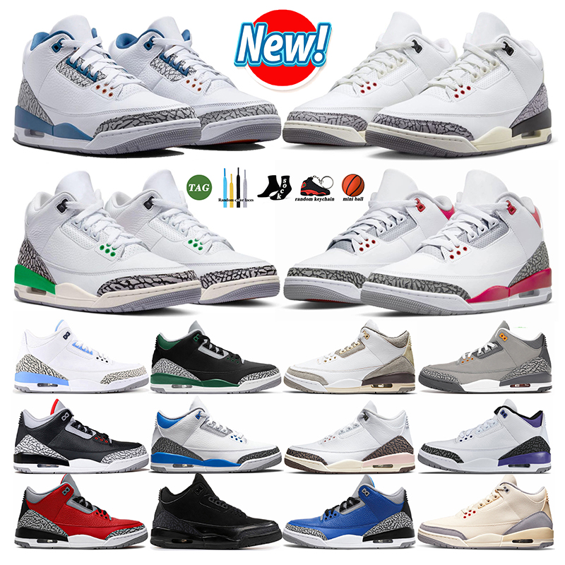 2023 Jumpmans 3 3s Mens Basketball Shoes Retro 3s White Cement Fire Red Dark Iris Desert Elephant Pine Lucky Green Muslin Racer Blue Cement Black UNC Sports Sneakers
2023 Jumpmans 3 3s Mens Basketball Shoes Retro 3s White Cement Fire Red Dark Iris Desert Elephant Pine Lucky Green Muslin Racer Blue Cement Black UNC Sports Sneakers