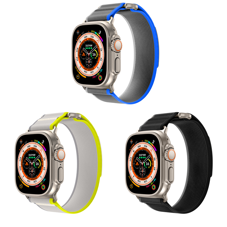 Nylon Watch Band Trail Loop For Apple Watch Band Ultra 49mm 45mm 44mm 42mm 41mm 40mm 38mm Compatible With iWatch Series 87654321SE Women Men Sport Watch Strap
Nylon Watch Band Trail Loop For Apple Watch Band Ultra 49mm 45mm 44mm 42mm 41mm 40mm 38mm Compatible With iWatch Series 87654321SE Women Men Sport Watch Strap