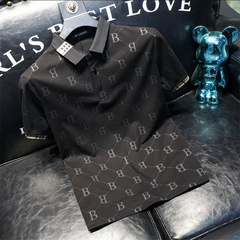 Designer POLO Men's T-Shirts Fashion Embroidered Designers TShirtCotton High street men Casual t shirt Luxury Casual couple Clothes Asian size S-5XL