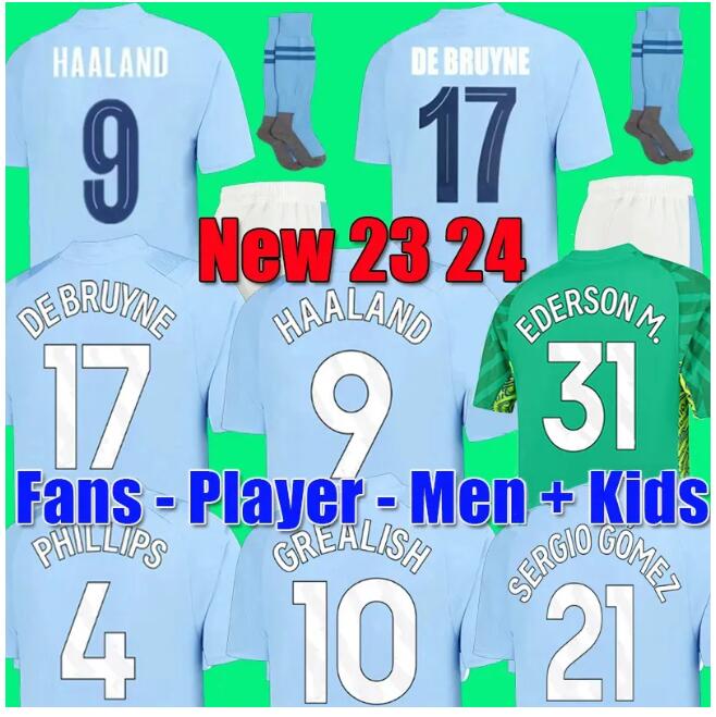 Manchester HAALAND soccer jerseys 22 23 24 DE BRUYNE MANS CITIES GREALISH MAHREZ FODEN 2023 2024 football shirt uniforms men kids kit sets ALVAREZ FANS player EDERSON, Kids size
Manchester HAALAND soccer jerseys 22 23 24 DE BRUYNE MANS CITIES GREALISH MAHREZ FODEN 2023 2024 football shirt uniforms men kids kit sets ALVAREZ FANS player EDERSON, Kids size