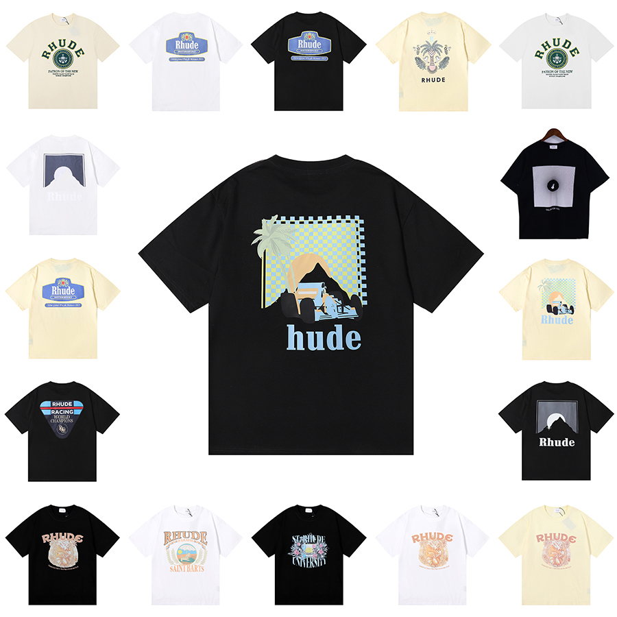 23ss Rhude Mens T shirt High quality Tess Designer Casual Fashion Short Sleeve Europe America Men Women Round neck Tshirts US Size S-XL, 28
23ss Rhude Mens T shirt High quality Tess Designer Casual Fashion Short Sleeve Europe America Men Women Round neck Tshirts US Size S-XL, 28
