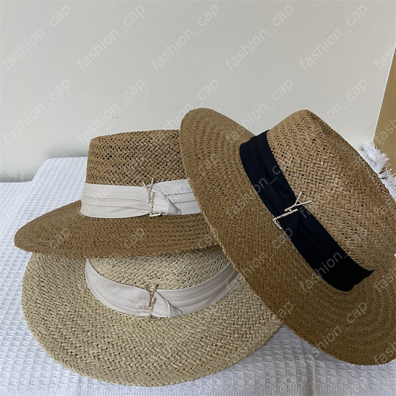 Fashion Straw Hat Designer Y Bucket Hats Womens Men Casual Beach Caps Luxury Letter Metal Grass Braid Sun Hat 3 Colors, Y1
Fashion Straw Hat Designer Y Bucket Hats Womens Men Casual Beach Caps Luxury Letter Metal Grass Braid Sun Hat 3 Colors, Y1