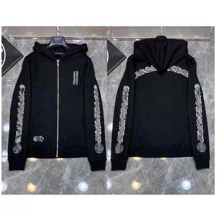 Classic Fashion Luxury Mens Zipper Ch Hoodies Designer Horseshoe Sanskrit Cross Print Pullover Hooded High Quality Sweatshirts Sweater Woman Loose Jackts Fate, Shipping fee
Classic Fashion Luxury Mens Zipper Ch Hoodies Designer Horseshoe Sanskrit Cross Print Pullover Hooded High Quality Sweatshirts Sweater Woman Loose Jackts Fate, Shipping fee