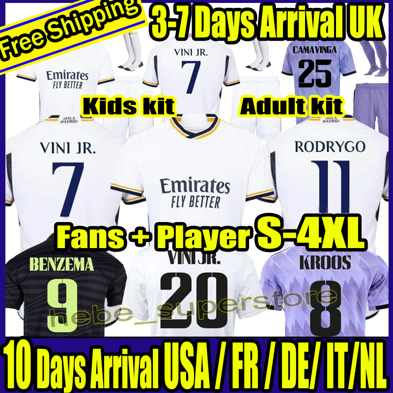 S-4XL 23 24 Player Version Soccer Jerseys VINI JR BENZEMA finals champions kits RODRYGO camiseta rEaL mAdRIds BELLINGHAM 2023 2024 CAMAVINGA kids football shirt, 22/23 third
S-4XL 23 24 Player Version Soccer Jerseys VINI JR BENZEMA finals champions kits RODRYGO camiseta rEaL mAdRIds BELLINGHAM 2023 2024 CAMAVINGA kids football shirt, 22/23 third