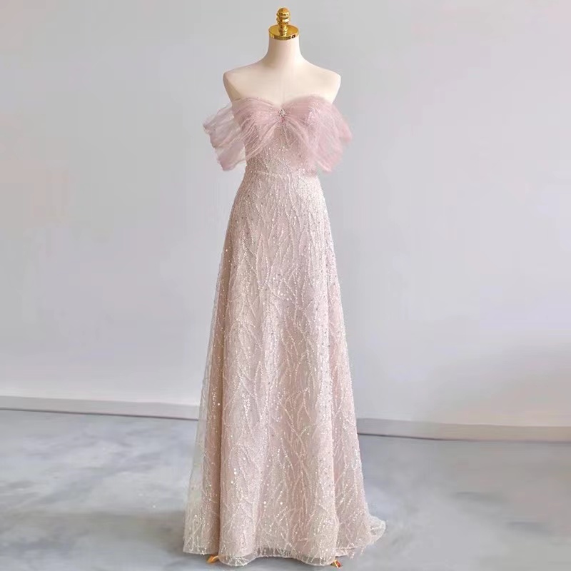 Mother Of The Bride Dresses A E Sheer Long Off Shoulder Formal Godmother Evening Wedding Guests Gown Plus Size Custom Made Bg Tail Party Dress 403 666